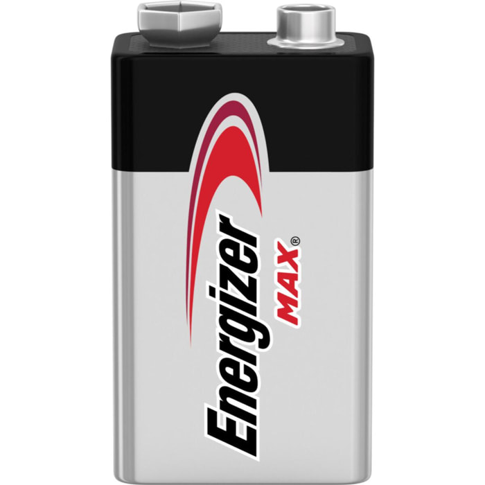 Pack de 4 - Energizer - Blister de 1 Pile - ENR Max 522 - 9V - Pile Alcaline