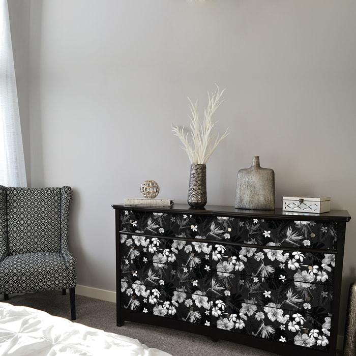 Sticker meuble tropical cartagena 40 x 60 cm