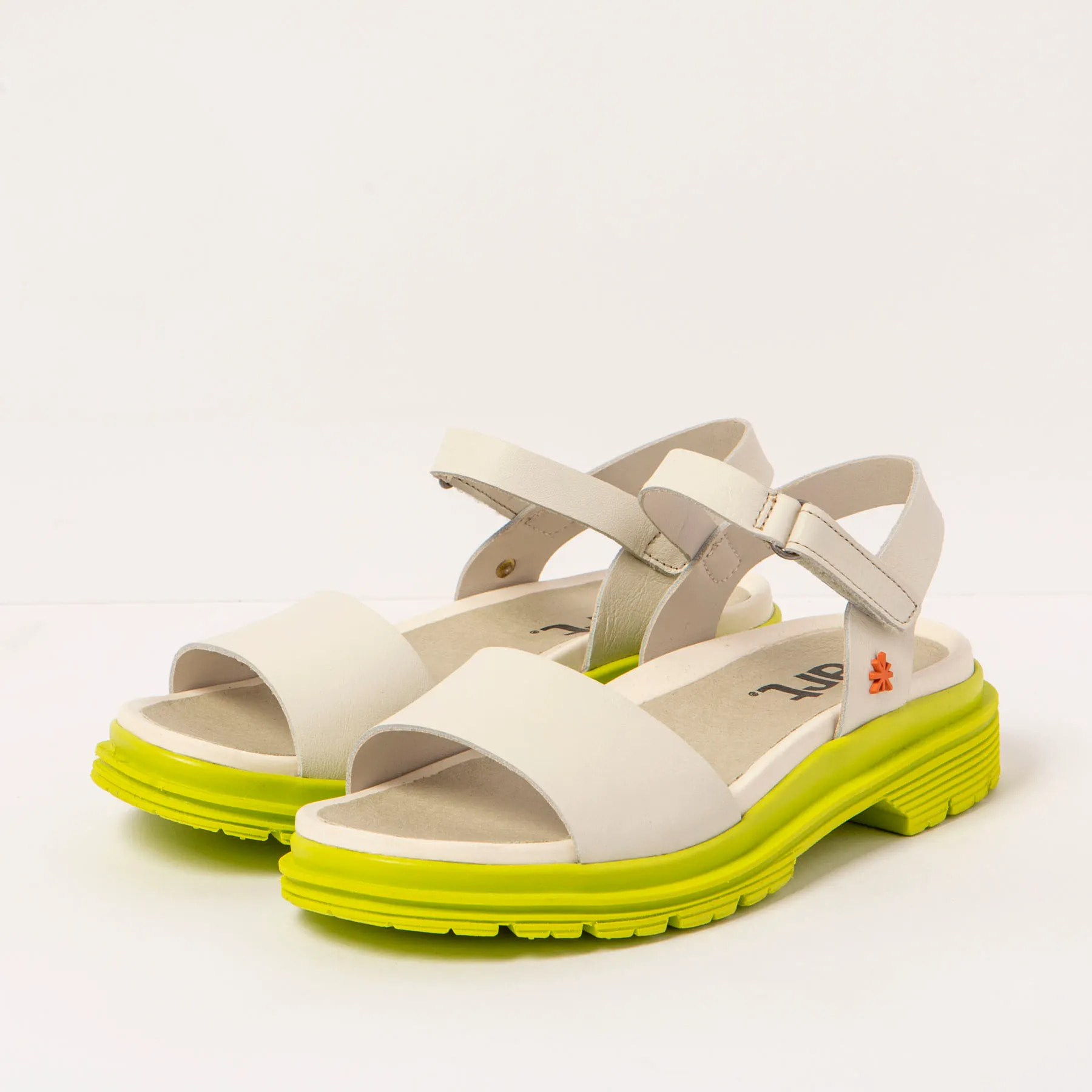 Sandalias 1548 NAPPA CREAM-PISTACHO/BIRMINGHAM color Cream-pistacho