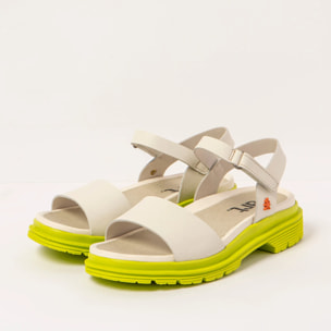 Sandalias 1548 NAPPA CREAM-PISTACHO/BIRMINGHAM color Cream-pistacho