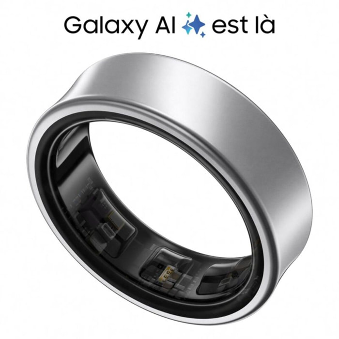 Bagues connectées SAMSUNG Ring taille 7 Argent