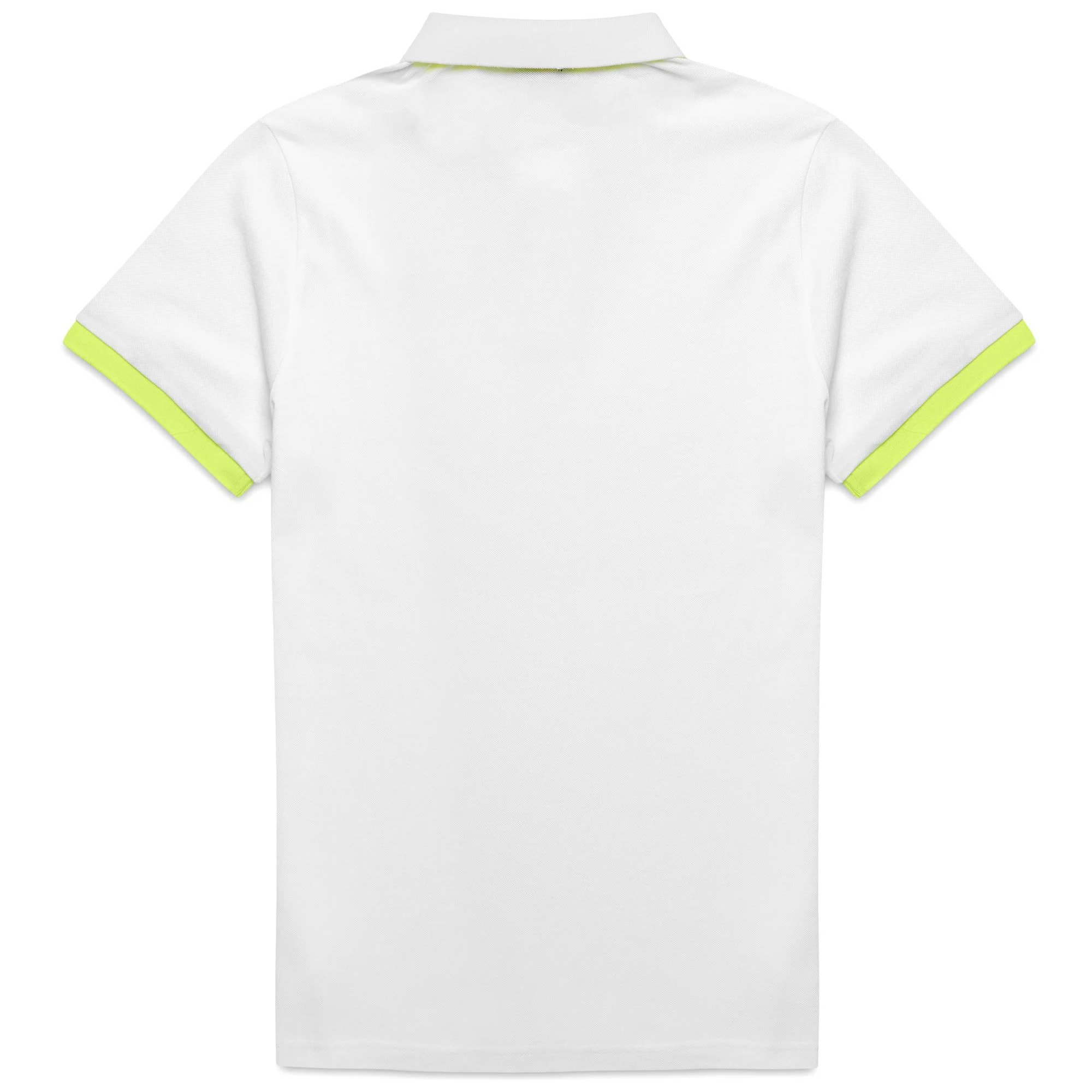 Polo Shirts Robe di Kappa Uomo Bianco ENDER FLUO