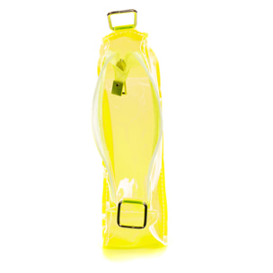 Zerfaliu bolso de hombro mini en PVC transparente.