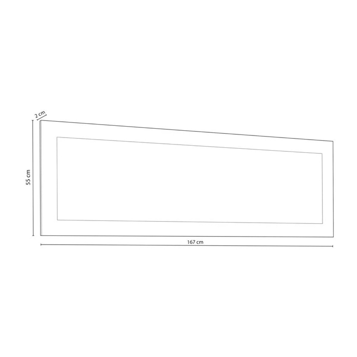 Espejo de pared Julieta 167 Andersen Pino