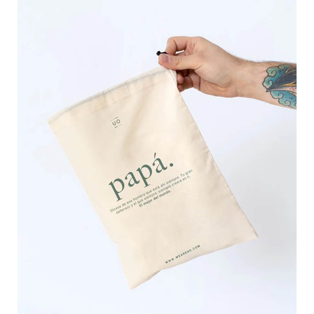 Bolsa Tela Regalo "Papá definición" NEW