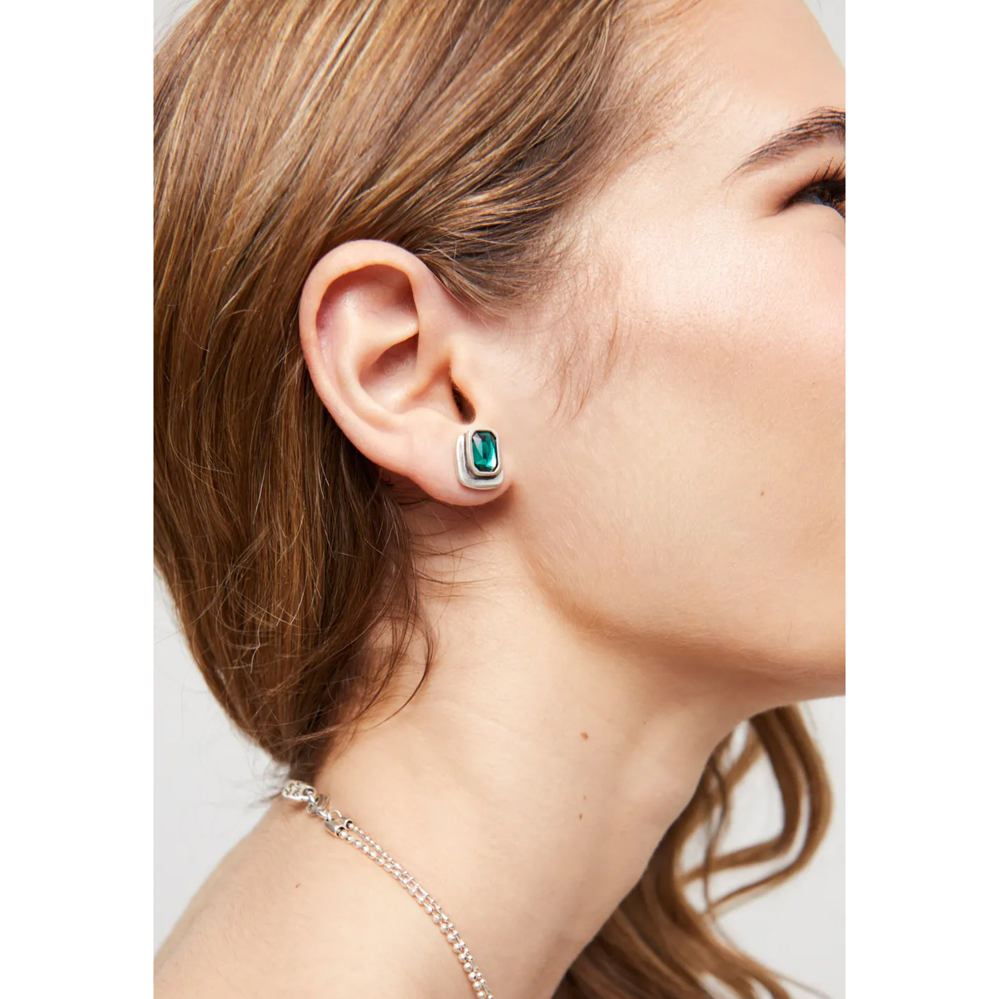 Pendiente SER MAGNETICA VERDE U