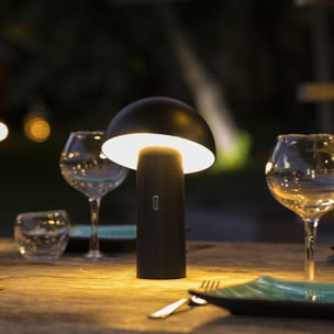 Lampe de table sans fil LED TOD BLACK H28CM