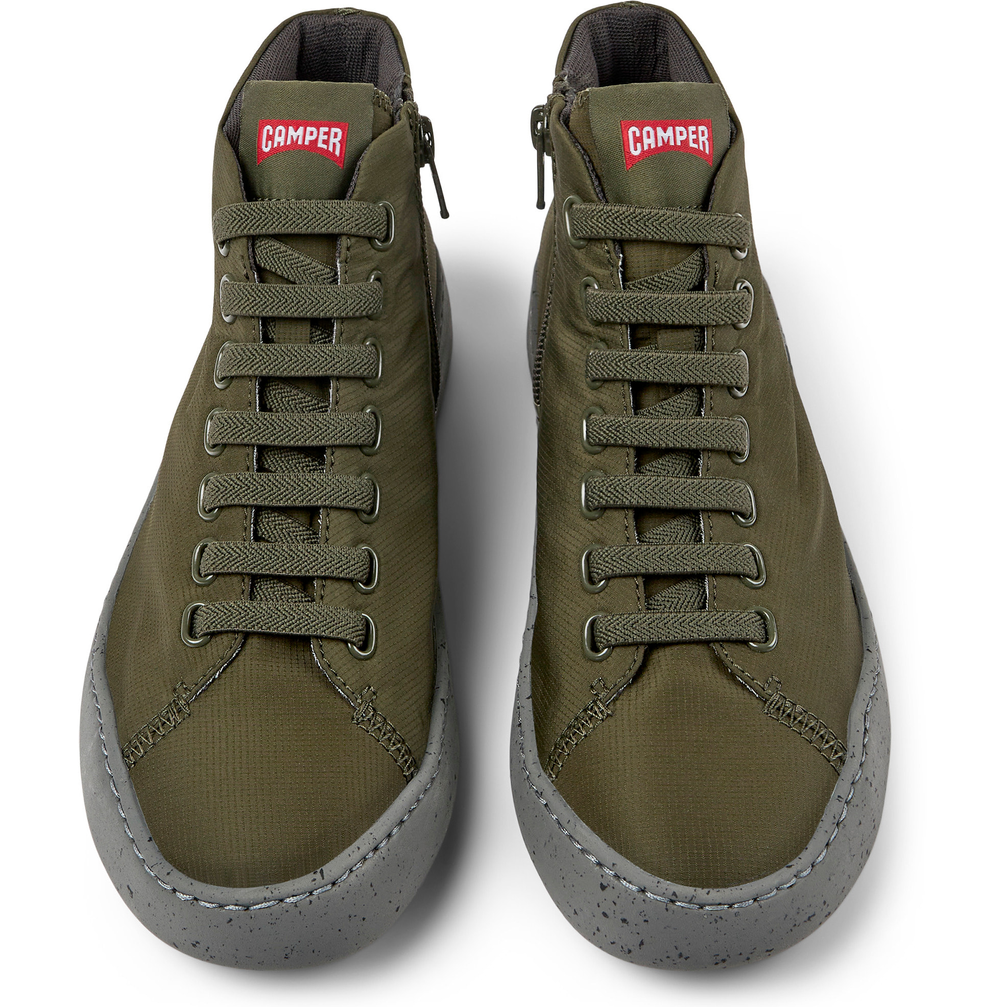 Zapatillas - CAMPER Peu Touring - Verde - Tejido Técnico Poliéster
