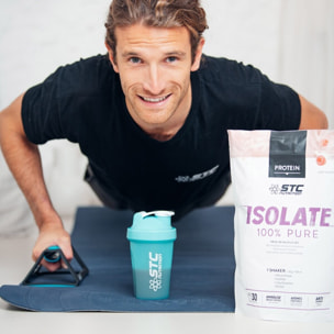 STC NUTRITION - Isolate 100% pure - Spéciale prise de muscle sec - Définition de la masse musculaire - Actif breveté - 30 rations - Avec cuillère doseuse - Marque Française - 750g