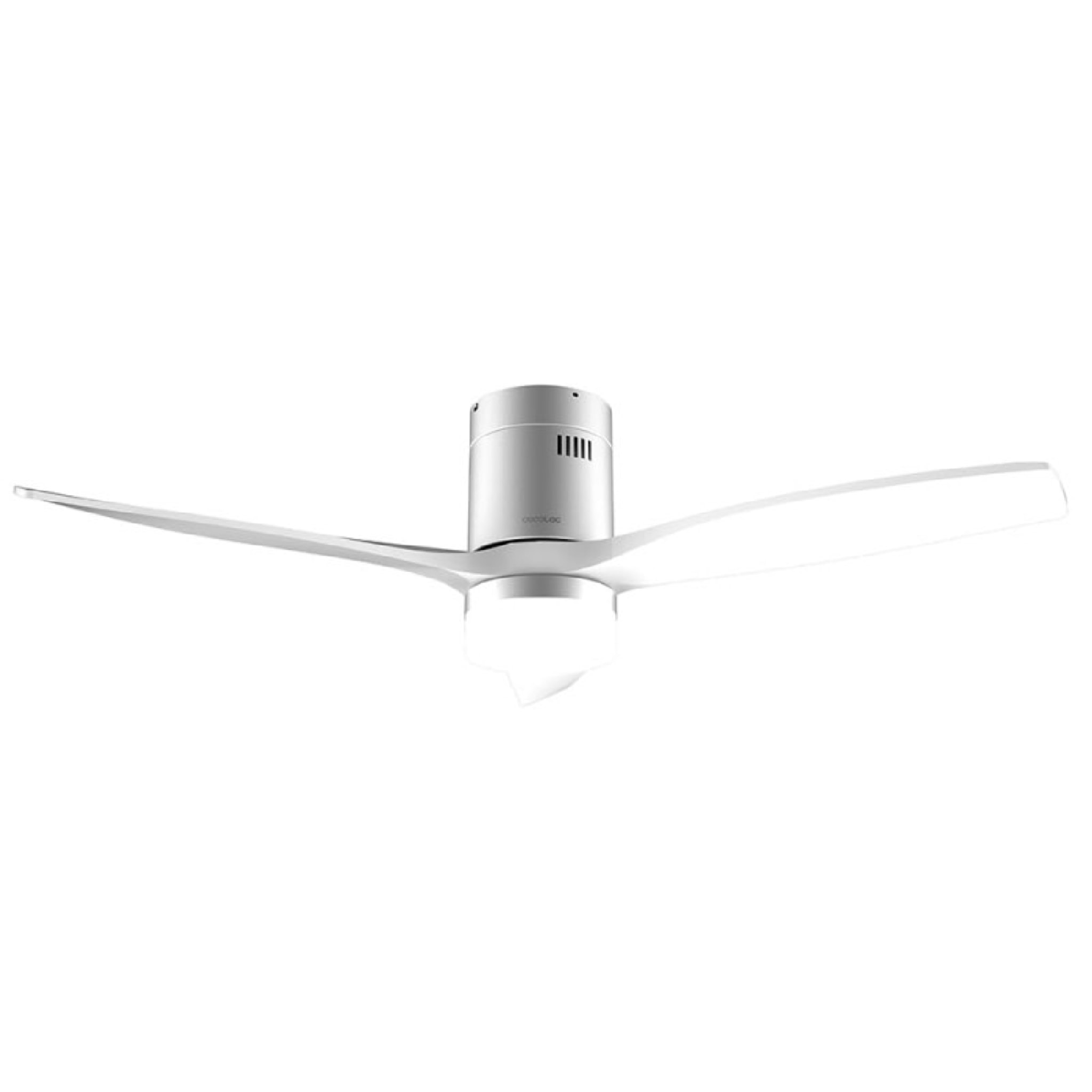 Cecotec Ventilatore da soffitto con luce EnergySilence Aero 5600 Aqua IronWhite