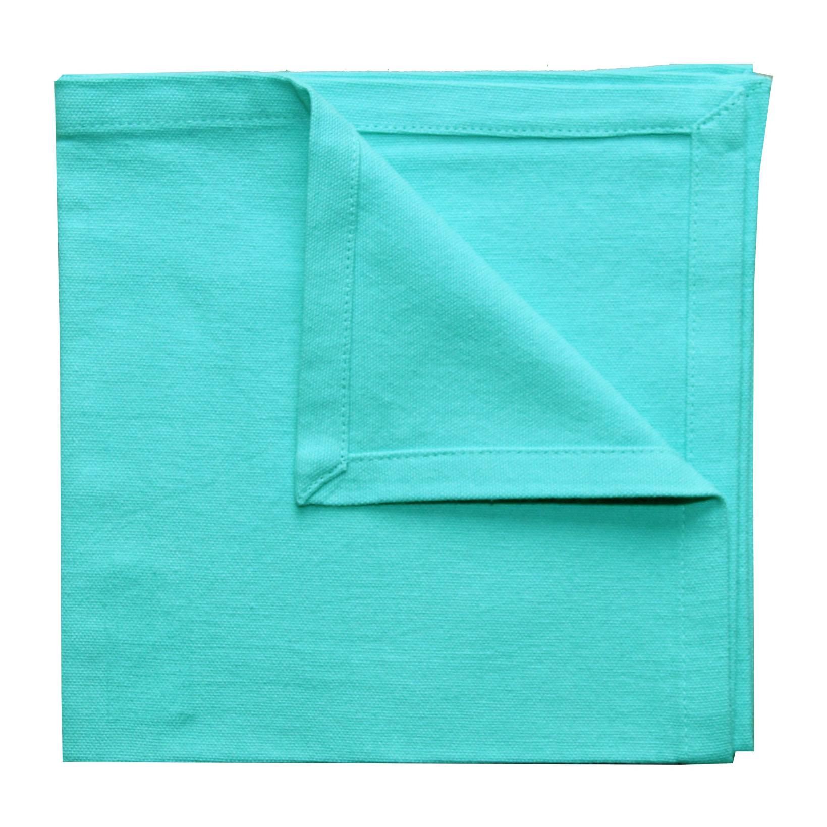 Serviette de table unie et colorée - Bleu azur