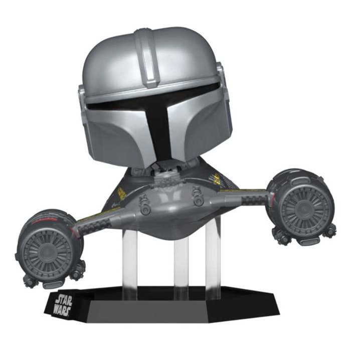 Star Wars: The Mandalorian Pop! Rides Vinile Figura Mandalorian In N1 Starfighter 15 Cm Funko