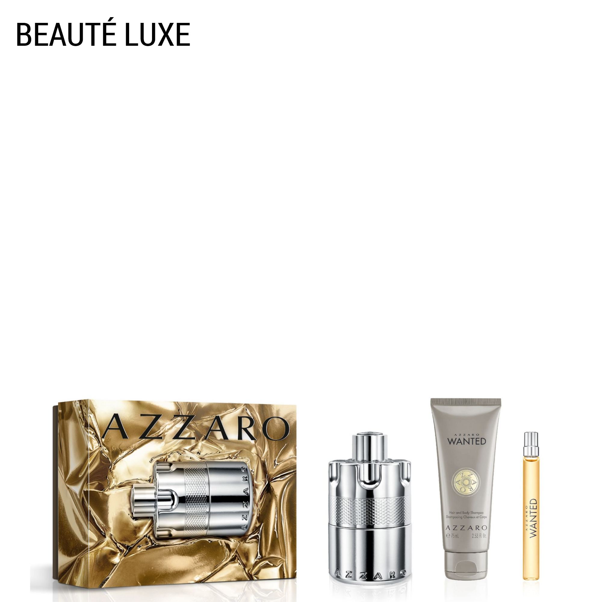 Wanted - Coffret Eau de Parfum 100ml + 10ml + Gel douche 75ml