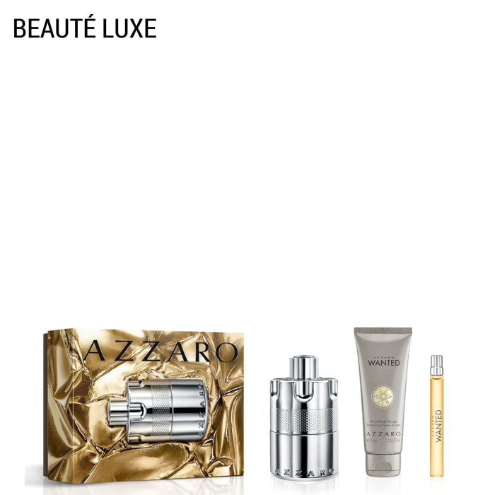 Wanted - Coffret Eau de Parfum 100ml + 10ml + Gel douche 75ml