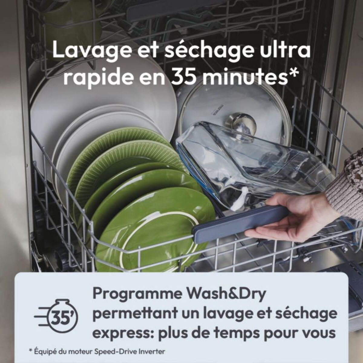 Lave vaisselle 60 cm CANDY CF 6C4F0W