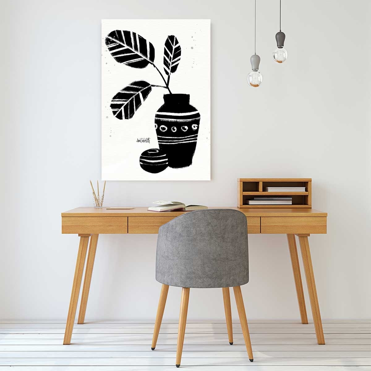 Tableau Botanique azteque Tableau alu Dibond