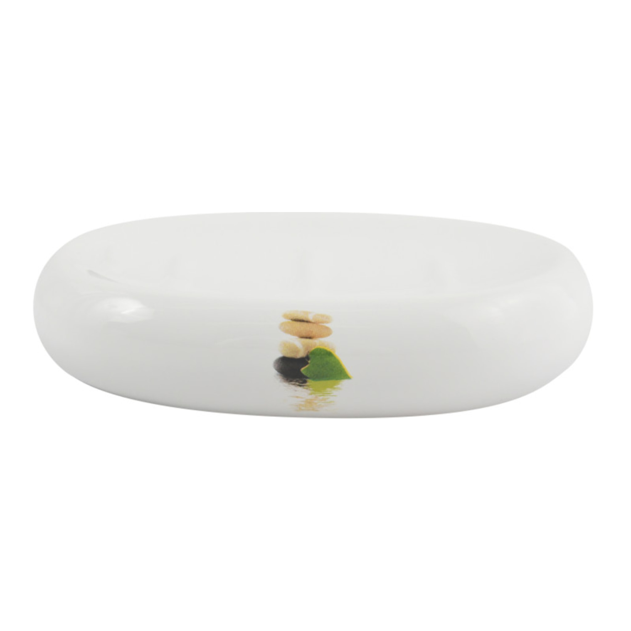 Ensemble 3 accessoires de salle de bain Céramique JAVA LINGGA Blanc MSV