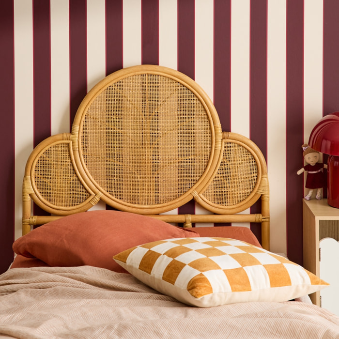 Tête de lit exotique rotin chambre enfant 90 x 100 cm LIOR