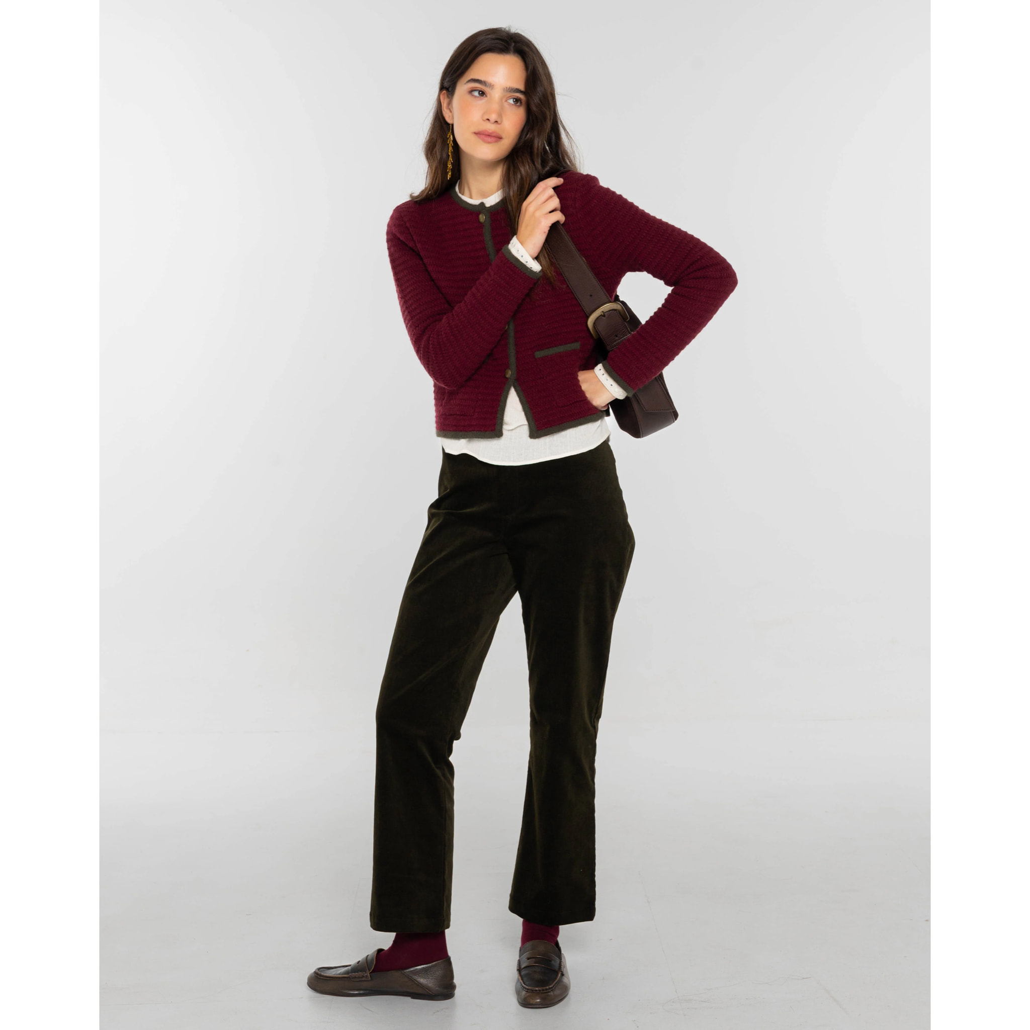 Chaqueta con bolsillos delanteros