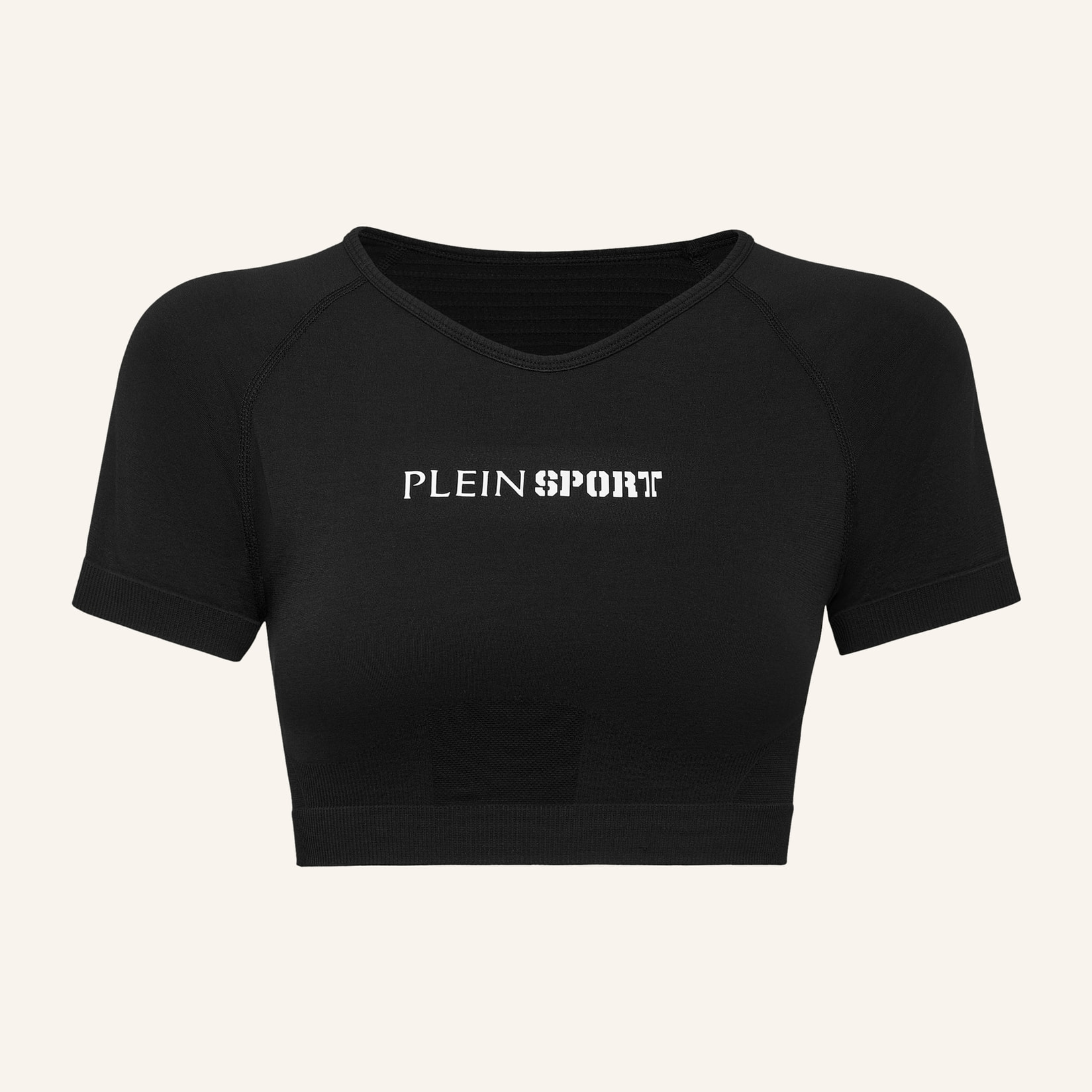 PLEIN SPORT Maglietta con scollo a V