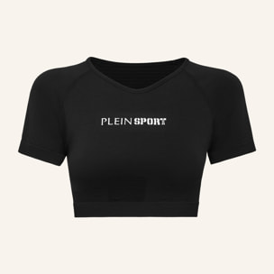 PLEIN SPORT Maglietta con scollo a V