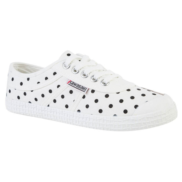 Zapatillas Sneaker para Mujer - KAWASAKI Polka Canvas Shoe K202421 1024 Marshmallow