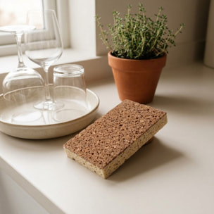 Éponge Végétale Multi-Surfaces fragiles Fackelmann Tecno
