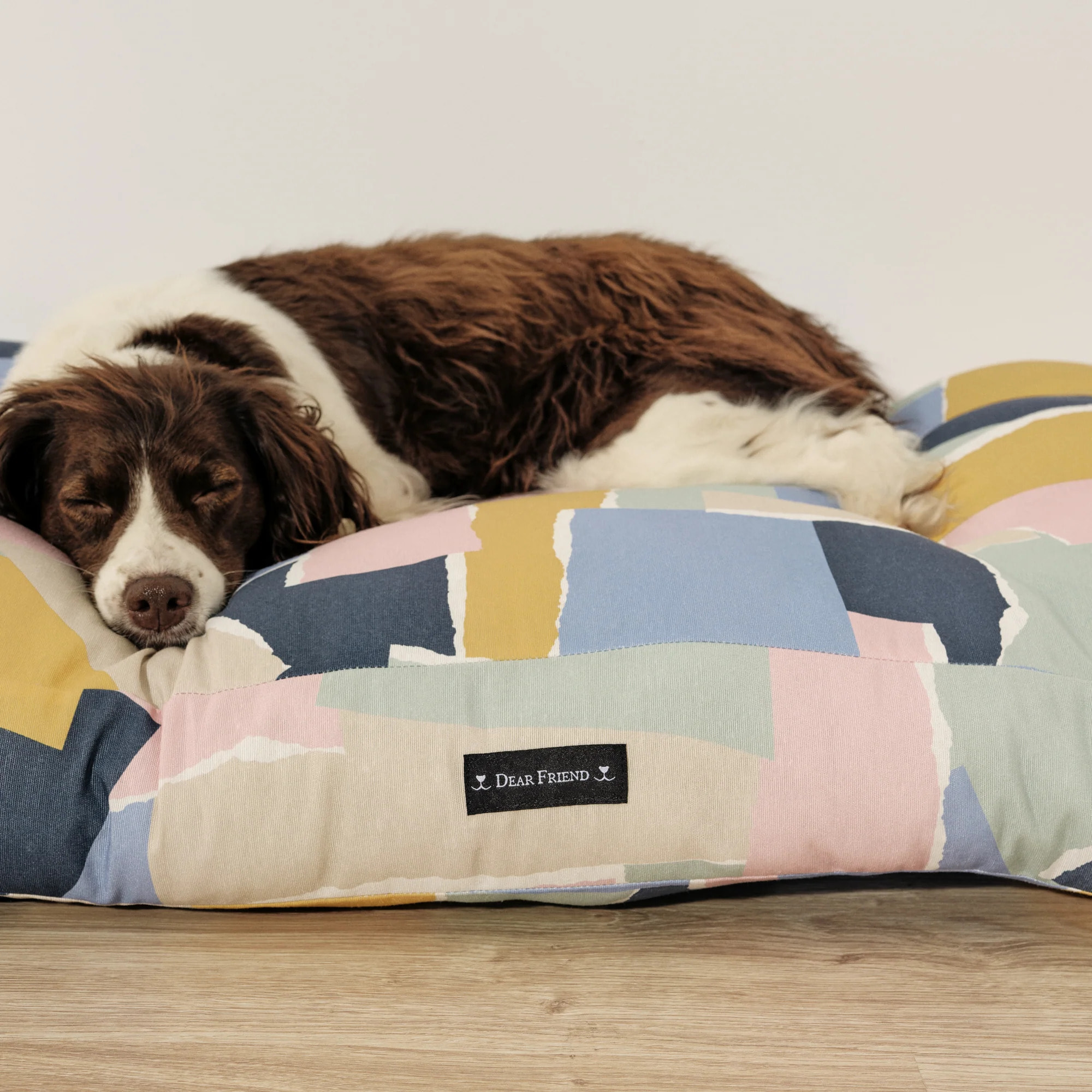 Lit épais et rembourré pour chiens et chats, 100 % coton anti-taches, pour animaux 0120-141