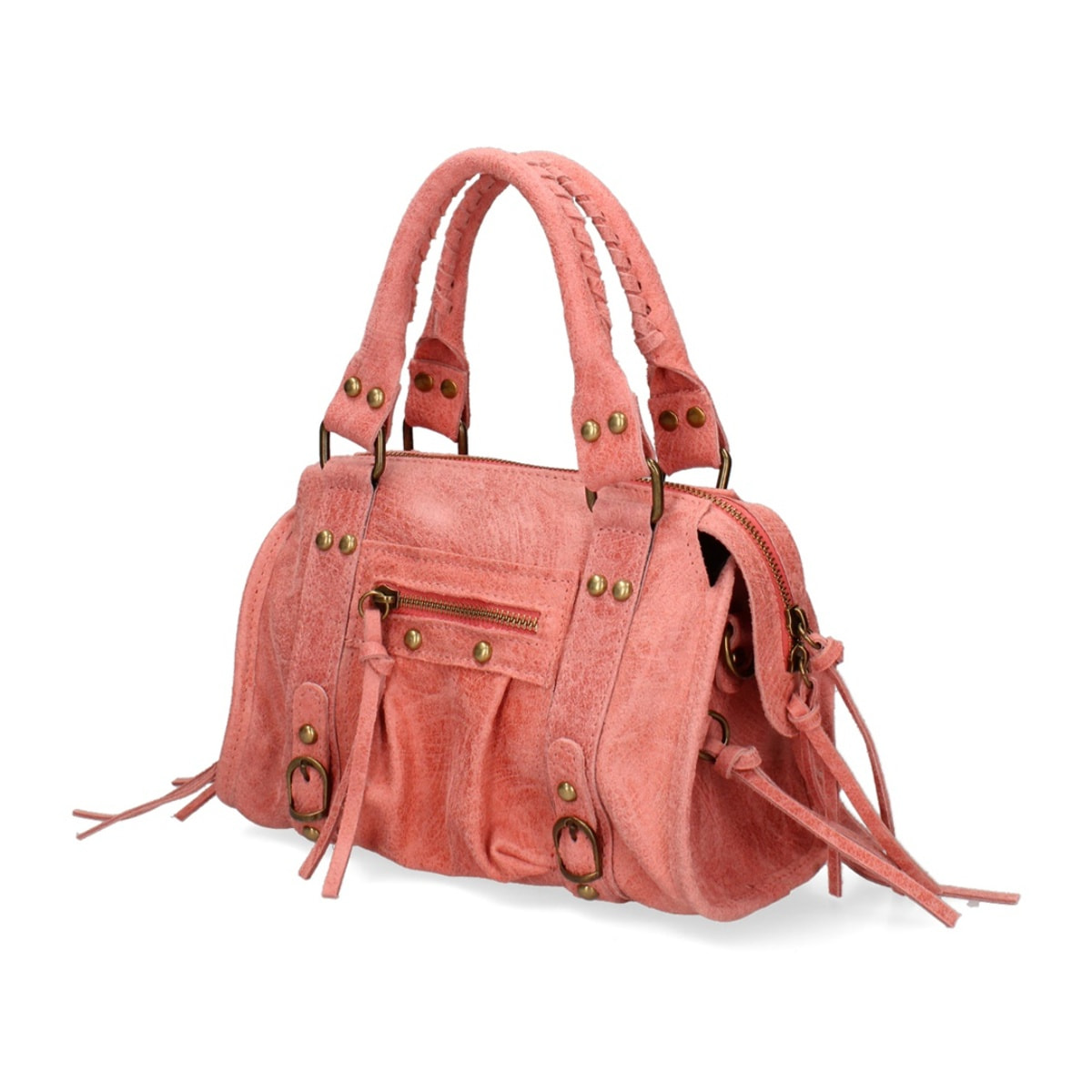 Borsa a spalla da donna - Modello Erisia - Vera pelle - 25.0 x 15.0 x 10.0 cm