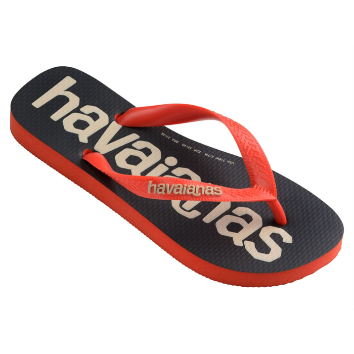 Infradito Havaianas Top Logomania 2 Nero