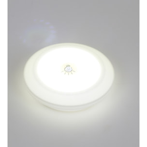Lampe Cob A Pression X4 Avec Telecommande