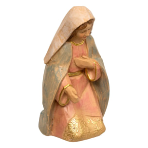 Lot de 10 santons pour crèche de Noël H.15cm résine