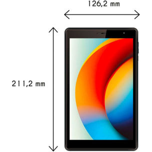 Tablette Android LOGICOM Tab 80 Noir 64Go