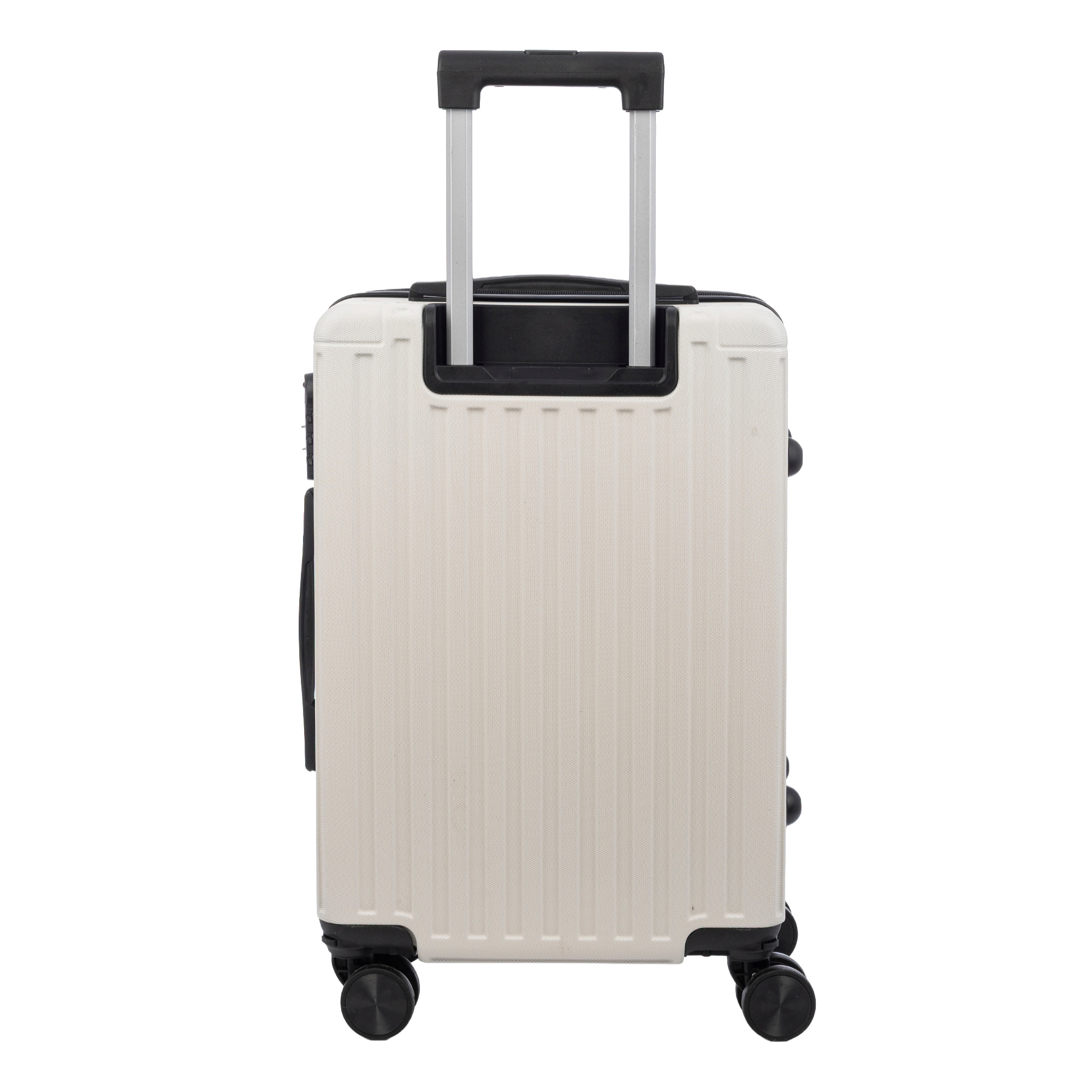 Set di 3 valigie Trolley, in materiale leggero ABS ad alta resistenza con angoli rinforzati. Chiusura numerica e 4 ruote doppie rimovibili e girevoli a 360°.