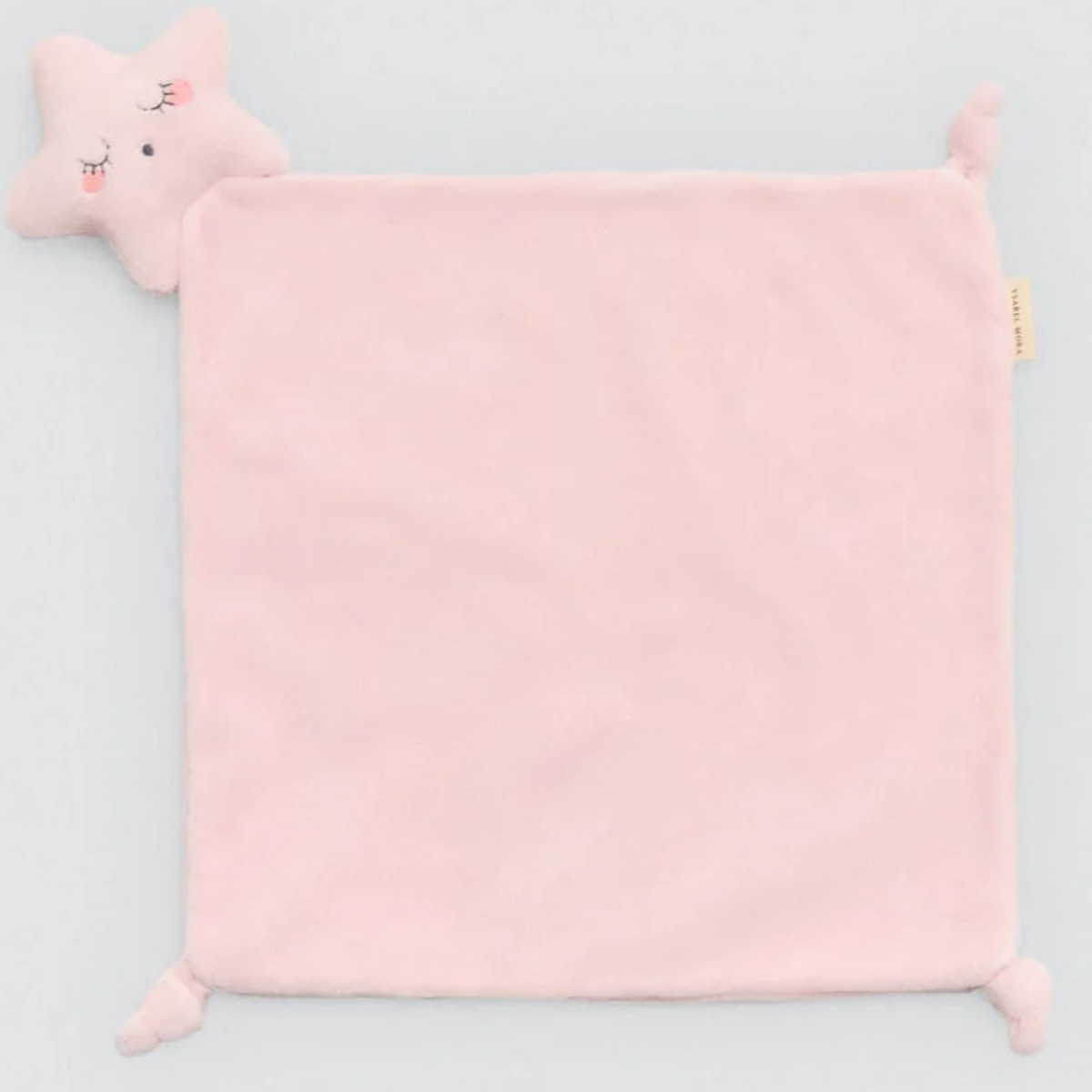 Set di coperta e doudou rosa Baby Stars