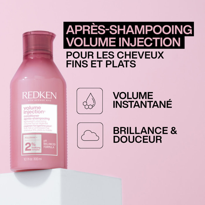 Volume Injection - Après-Shampoing Volumisant Pour Cheveux Fins 300 ml