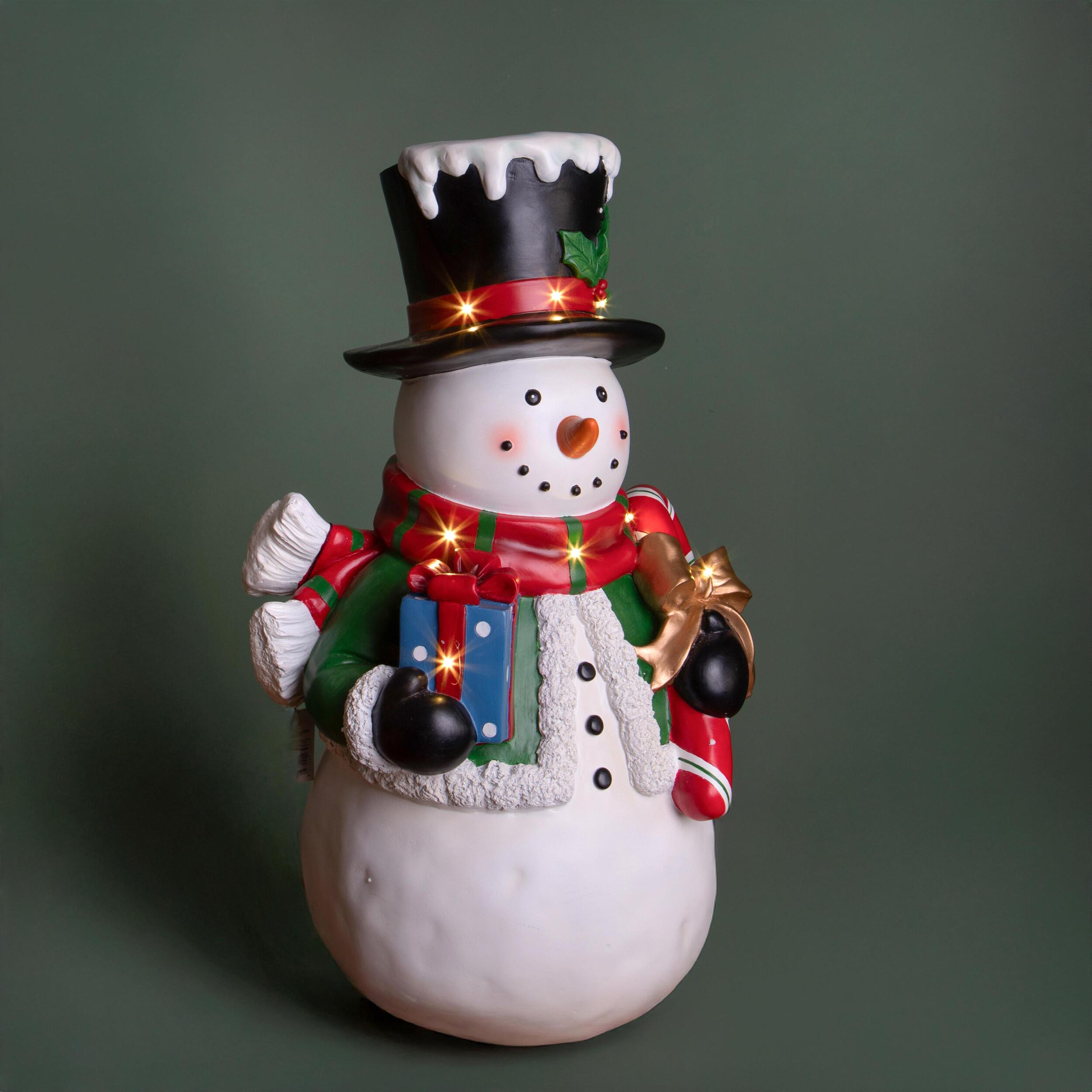 Pupazzo neve - Pezzi 1 - 36,5xH61x30cm - Bianchi Dino SpA