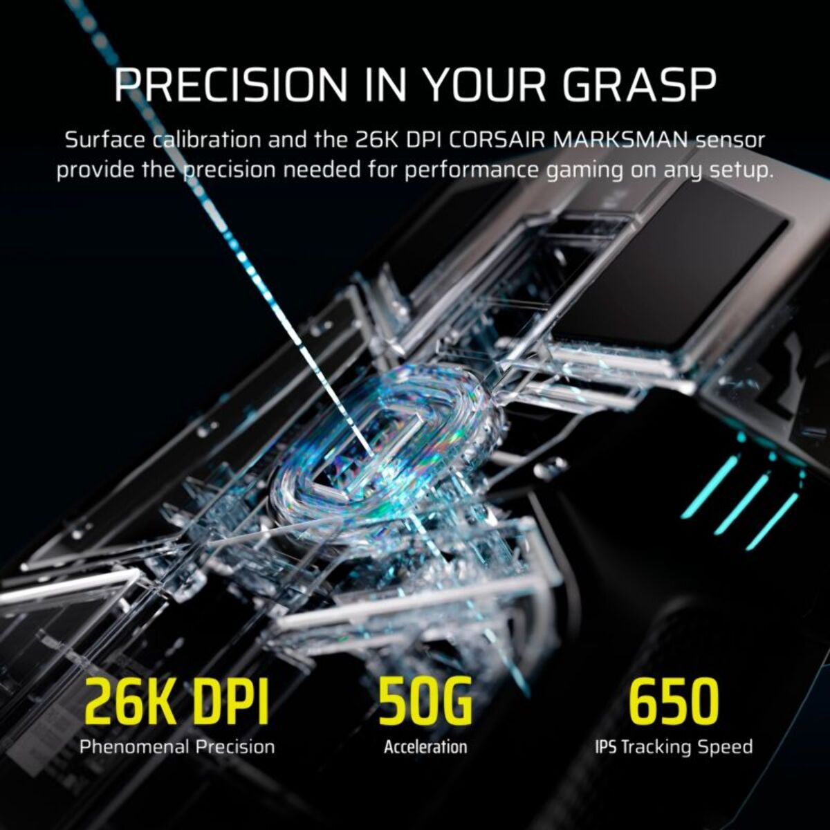 Souris Gamer Sans Fil CORSAIR IRONCLAW WIRELESS SE