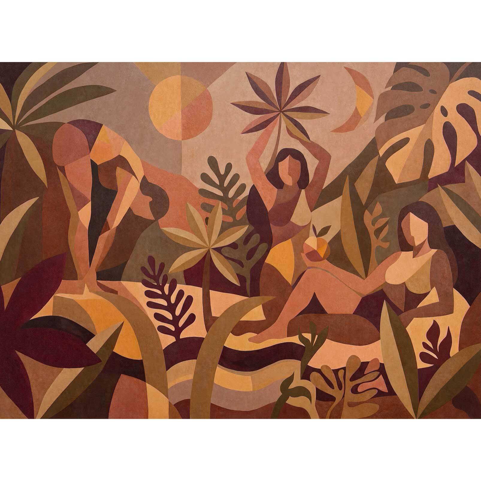 Papier peint Femmes à l'Oasis Intissé
