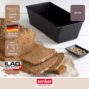 Lot comprenant 1 moule à cake extensible Zenker & 2 Bols à Mixer Fackelmann