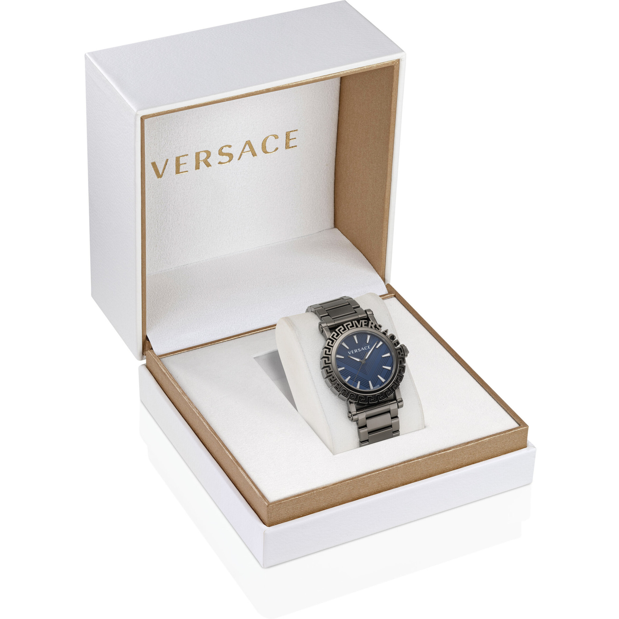 Versace Quarz Analog Uhr Greca Glam Gent(Wc-6D)