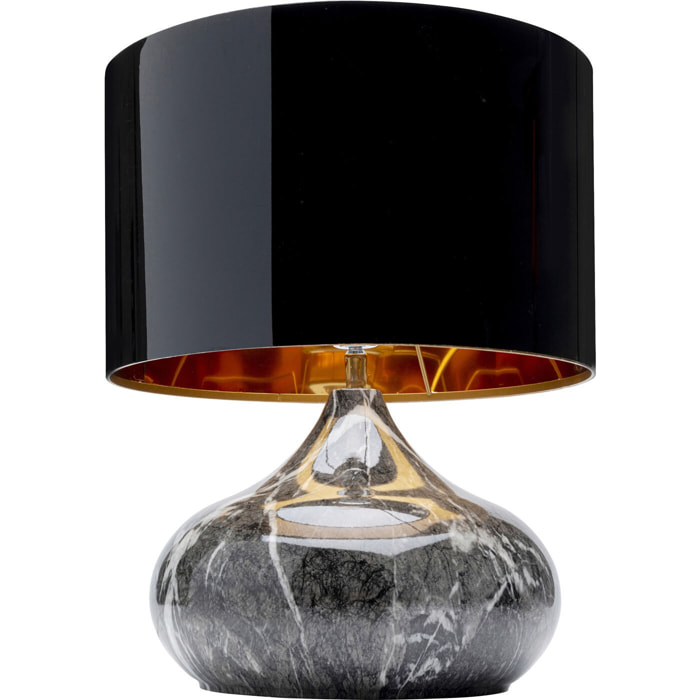 Lampe Mamo Deluxe grise et noire Kare Design