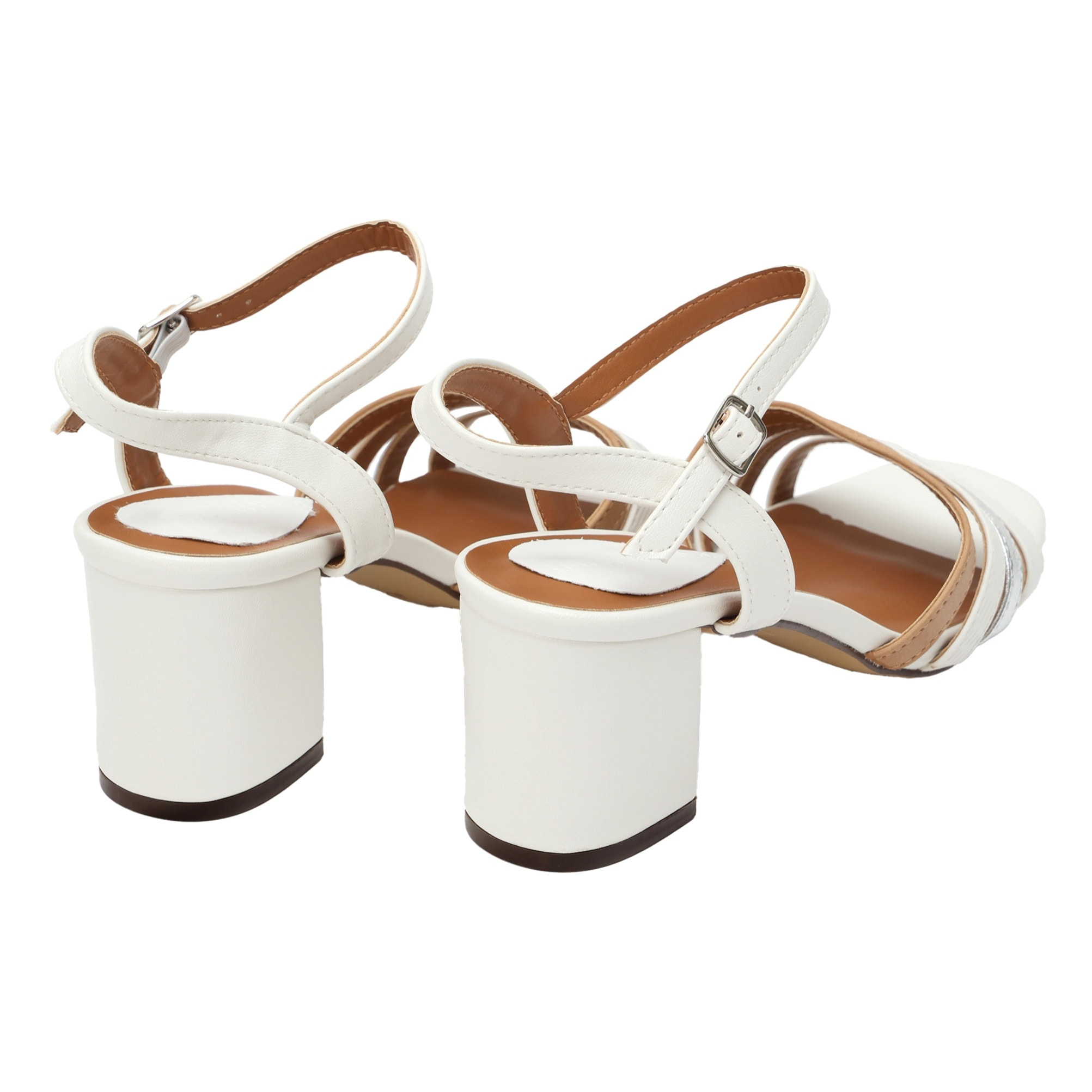 Sandali con cinturino regolabile - tacco 7,5 cm