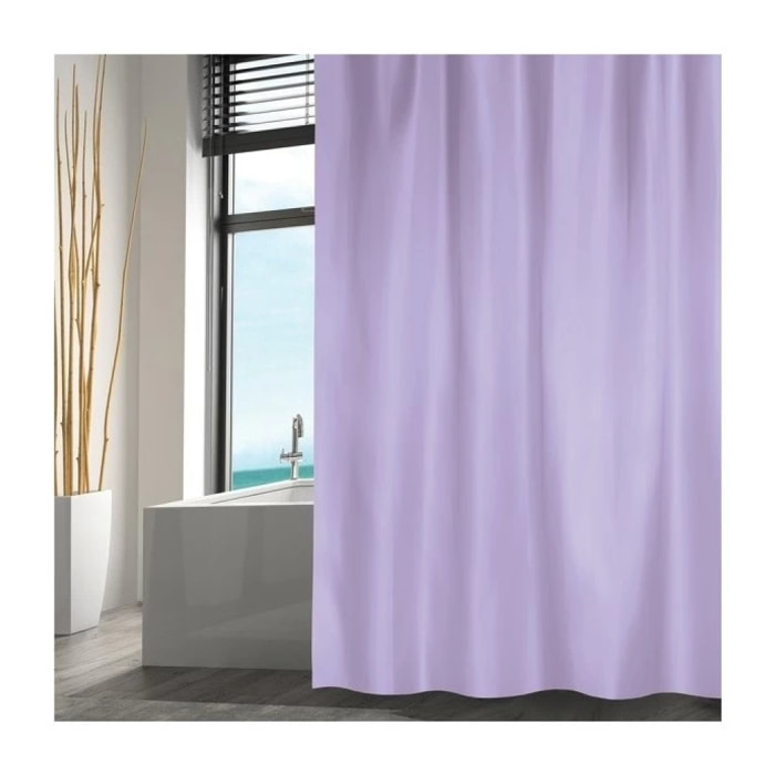 copy of Rideau de douche Polyester 180x200cm Lavande MSV