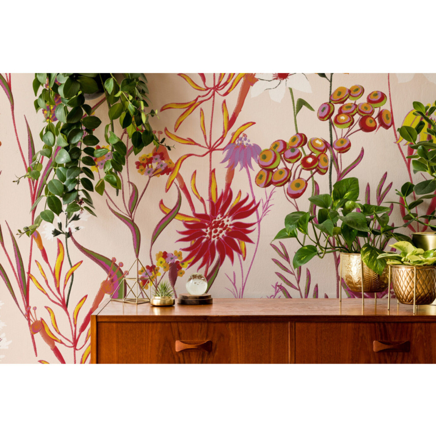 Papier peint panoramique Jardin d'été