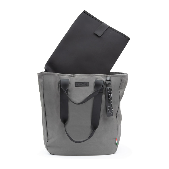 SHOPPING BAG ECO LARGE GRAY