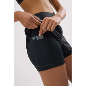 Short sportivi Nero