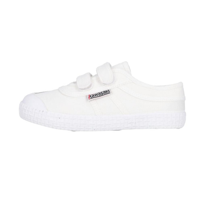 Zapatillas Sneaker KAWASAKI Original Kids Shoe W/velcro K202432-ES 1002S White Solid