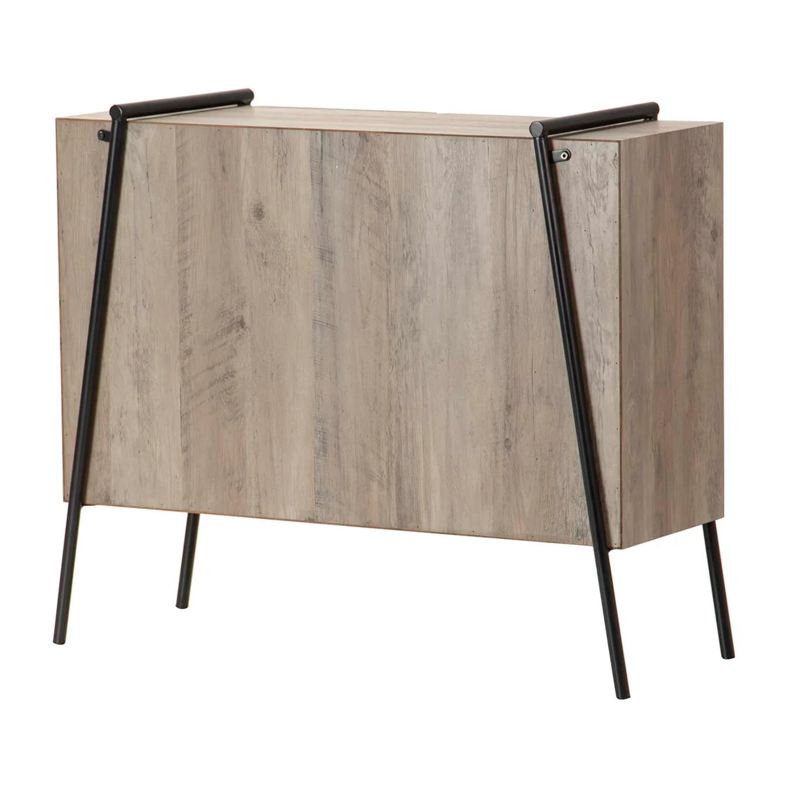 Aparador Mdf Metal Vinilo K/d 90x34x78 Cm