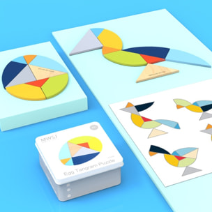 PUZLE TANGRAM HUEVO